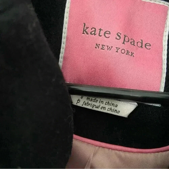 NWT Kate Space Pearl Button Wool-Blend Coat size Small - Picture 6 of 10